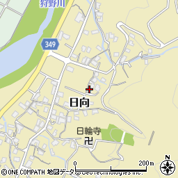 〒410-2406 静岡県伊豆市日向の地図