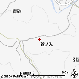 愛知県岡崎市箱柳町菅ノ入周辺の地図