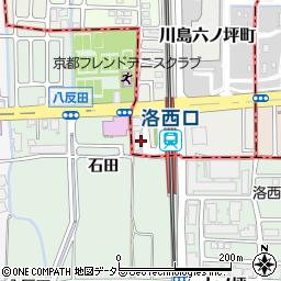 串もん まるまる 洛西口本店周辺の地図