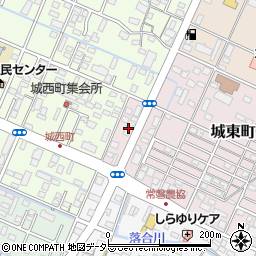 株式会社東万四日市店周辺の地図
