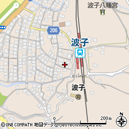 島根県江津市波子町イ-861周辺の地図