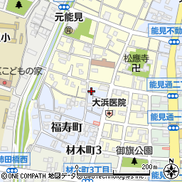 愛知県岡崎市福寿町25周辺の地図