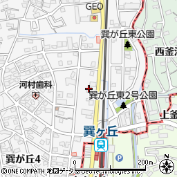 四川料理・麒麟食堂周辺の地図