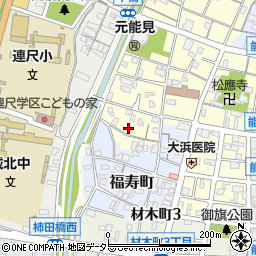 愛知県岡崎市元能見町200周辺の地図