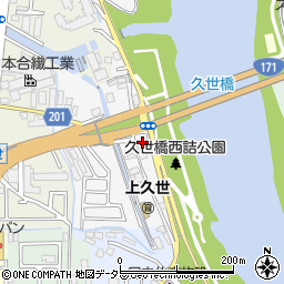 京都府京都市南区久世川原町124周辺の地図