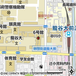 スターバックスコーヒー 龍谷大学店周辺の地図