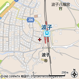 島根県江津市波子町イ-859周辺の地図