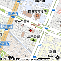 津地方裁判所　四日市支部民事訴訟合議係周辺の地図