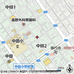 タイムズ静岡中田第３駐車場周辺の地図