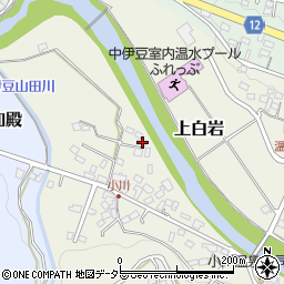 静岡県伊豆市上白岩1319周辺の地図