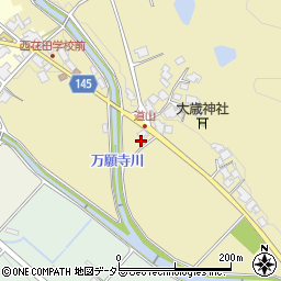 兵庫県加西市下道山町348周辺の地図