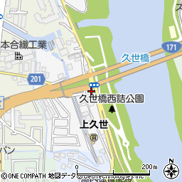京都府京都市南区久世川原町122周辺の地図