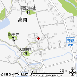 兵庫県神崎郡福崎町高岡868-1周辺の地図