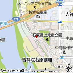 京都府京都市南区吉祥院石原開町周辺の地図