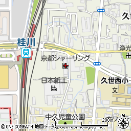 京都府京都市南区久世上久世町340周辺の地図