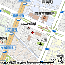 〒510-0068 三重県四日市市三栄町の地図
