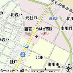 愛知県岡崎市暮戸町南川畔48周辺の地図