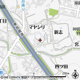 上新石材店周辺の地図