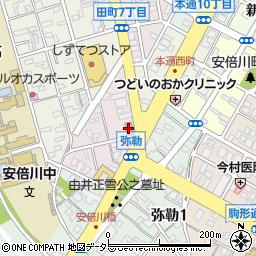 静岡市葵消防署南田町出張所周辺の地図