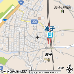 島根県江津市波子町イ-860周辺の地図