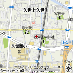 京都府京都市南区久世上久世町435周辺の地図