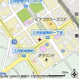 三甲株式会社　安城営業所周辺の地図