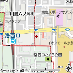 京都府京都市南区久世高田町33周辺の地図