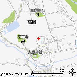 兵庫県神崎郡福崎町高岡864-2周辺の地図