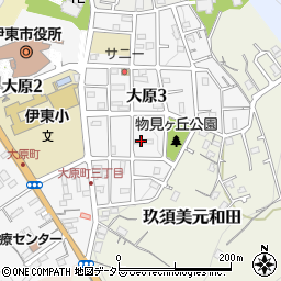 静岡新聞社　伊東支局周辺の地図