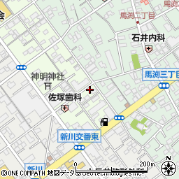 静岡ニューフロント周辺の地図