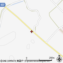 愛知県新城市作手清岳大バロ周辺の地図