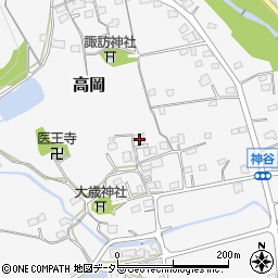 兵庫県神崎郡福崎町高岡866周辺の地図