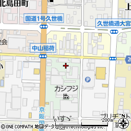 京都府京都市南区上鳥羽鴨田町1周辺の地図