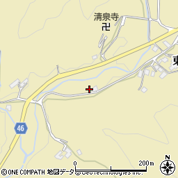 京都府亀岡市東別院町小泉岩原周辺の地図