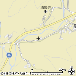 京都府亀岡市東別院町小泉（岩原）周辺の地図