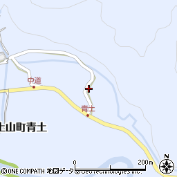 滋賀県甲賀市土山町青土630周辺の地図