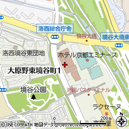 京都市西京区役所洛西支所周辺の地図