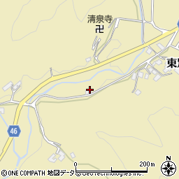 京都府亀岡市東別院町小泉畑ケ田19周辺の地図