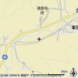 京都府亀岡市東別院町小泉畑ケ田周辺の地図