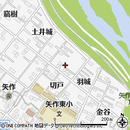 愛知県岡崎市矢作町切戸周辺の地図