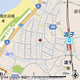 島根県江津市波子町イ-923周辺の地図