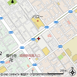 杏林堂薬局　静岡大坪店周辺の地図