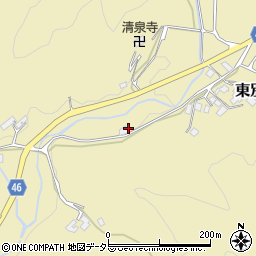 京都府亀岡市東別院町小泉（畑ケ田）周辺の地図