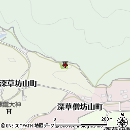 京都府京都市伏見区深草坊山町48周辺の地図