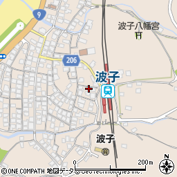 島根県江津市波子町イ-840周辺の地図