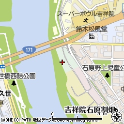 〒601-8387 京都府京都市南区吉祥院石原橋裏の地図