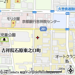 株式会社デリバリーサービス　京都営業所周辺の地図