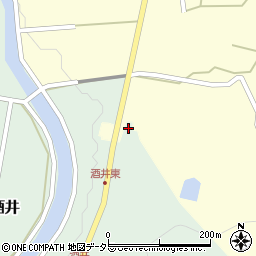兵庫県三田市酒井601周辺の地図