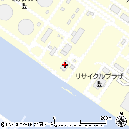 株式会社中部プラントサービス　知多事業所知多ＬＮＧ事業所東邦ガス管理共同基地周辺の地図