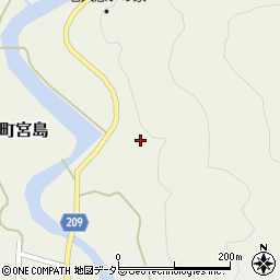 静岡県藤枝市岡部町宮島836周辺の地図